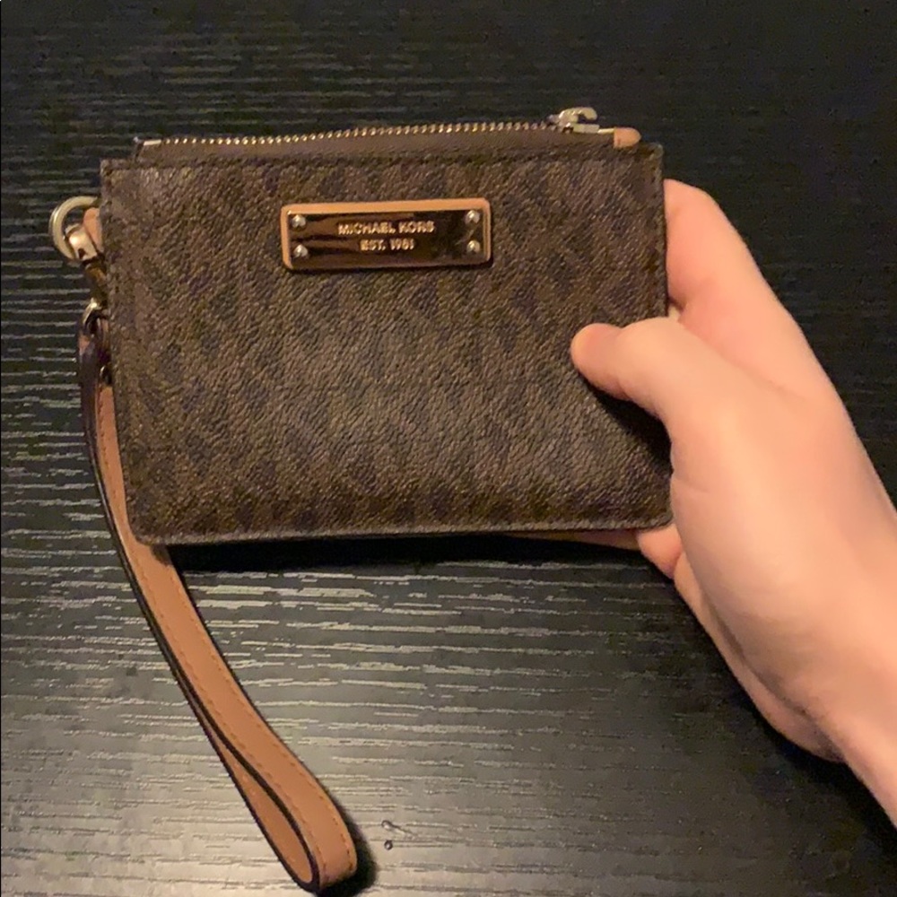 MICHAEL KORS Signature Small Coin Purse